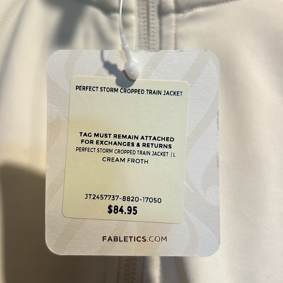 Fabletics Cropped Train Jacket - Picture 2 of 4